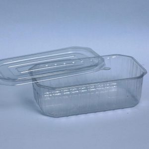 Punnet 500g. Clear with Flat Lid